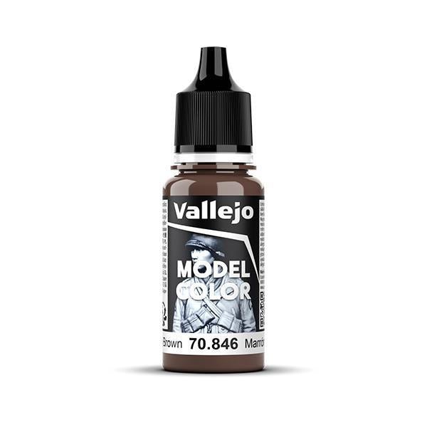Vallejo - Model Color: Matte - Mahogany Brown (18 ml) - The Feisty Goblin Gamehouse -