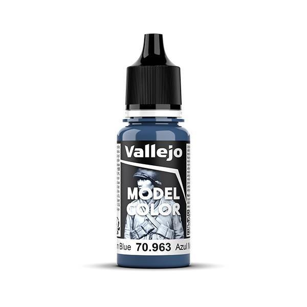 Vallejo - Model Color: Matte - Medium Blue (18 ml) - The Feisty Goblin Gamehouse -
