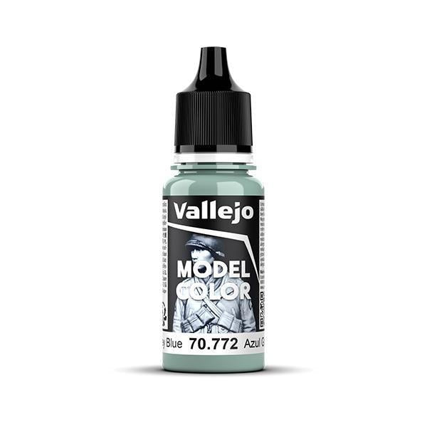 Vallejo - Model Color: Matte - Medium Grey Blue (18 ml) - The Feisty Goblin Gamehouse -