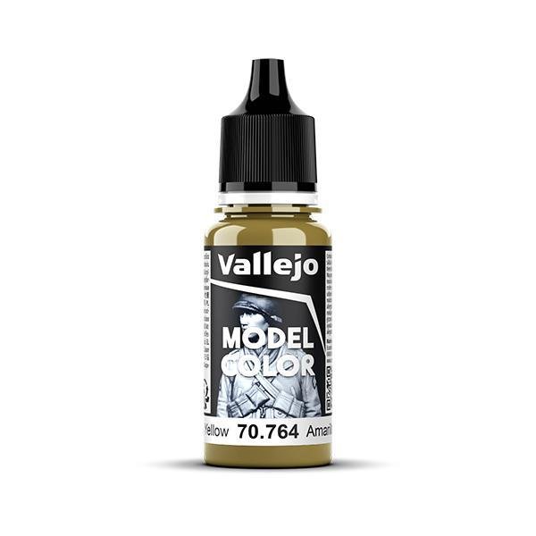 Vallejo - Model Color: Matte - Military Yellow (18 ml) - The Feisty Goblin Gamehouse -