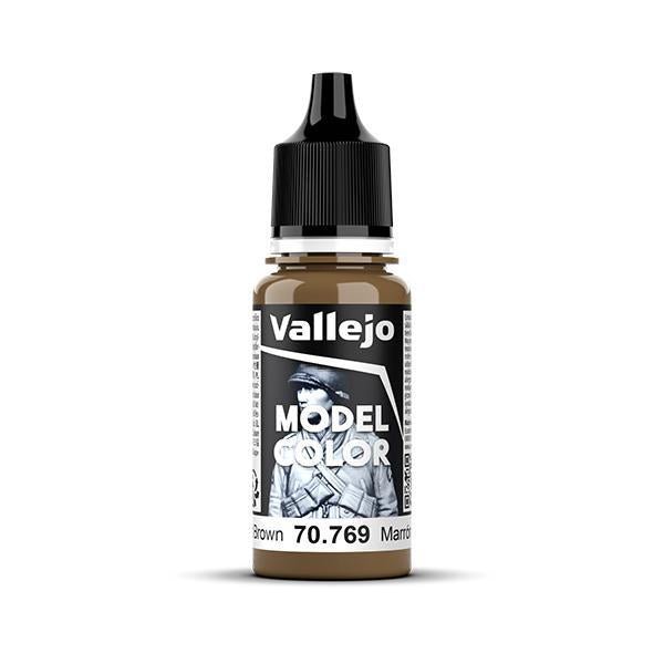 Vallejo - Model Color: Matte - Mustard Brown (18 ml) - The Feisty Goblin Gamehouse -
