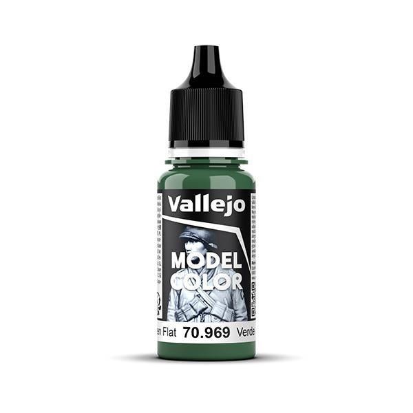 Vallejo - Model Color: Matte - Park Green Flat (18 ml) - The Feisty Goblin Gamehouse -