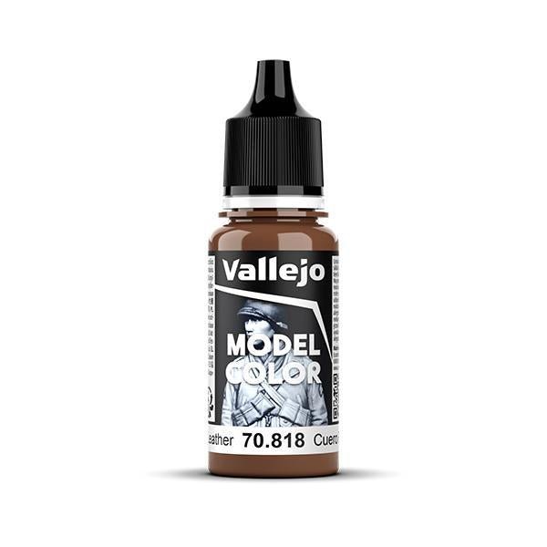 Vallejo - Model Color: Matte - Red Leather (18 ml) - The Feisty Goblin Gamehouse -