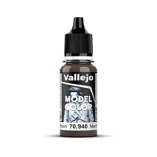 Vallejo - Model Color: Matte - Saddle Brown (18 ml) - The Feisty Goblin Gamehouse -