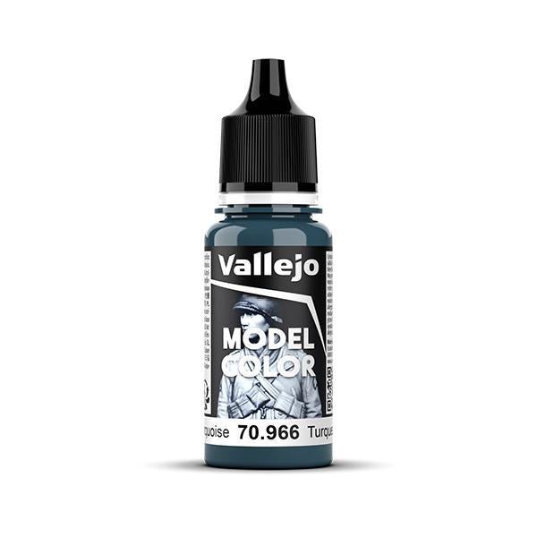 Vallejo - Model Color: Matte - Turquoise (18 ml) - The Feisty Goblin Gamehouse -