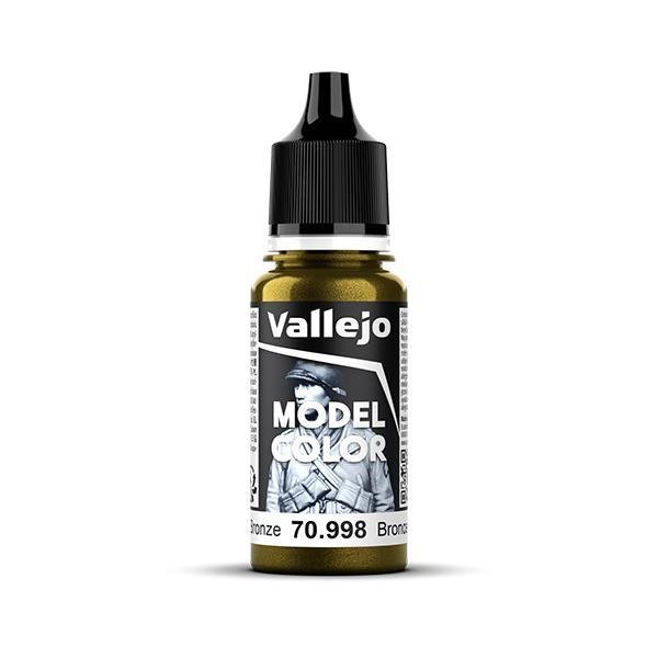 Vallejo - Model Color: Metallic- Bronze (18 ml) - The Feisty Goblin Gamehouse -