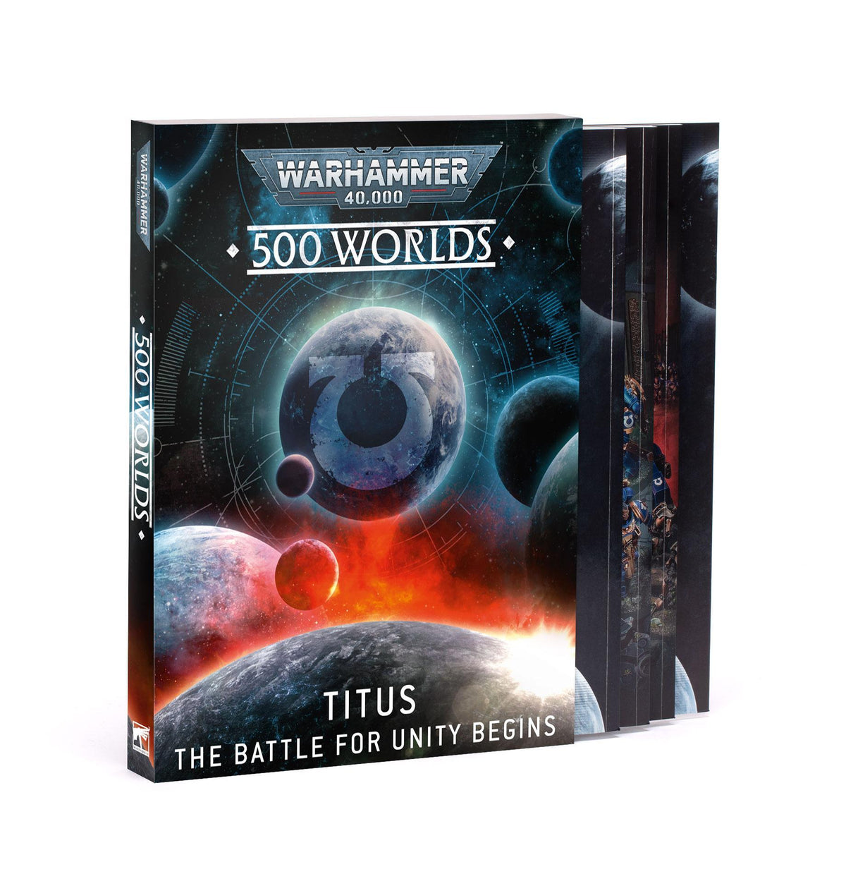 Warhammer 40,000 - 500 Worlds: Titus the Battle for Unity Begins (English) - The Feisty Goblin Gamehouse -