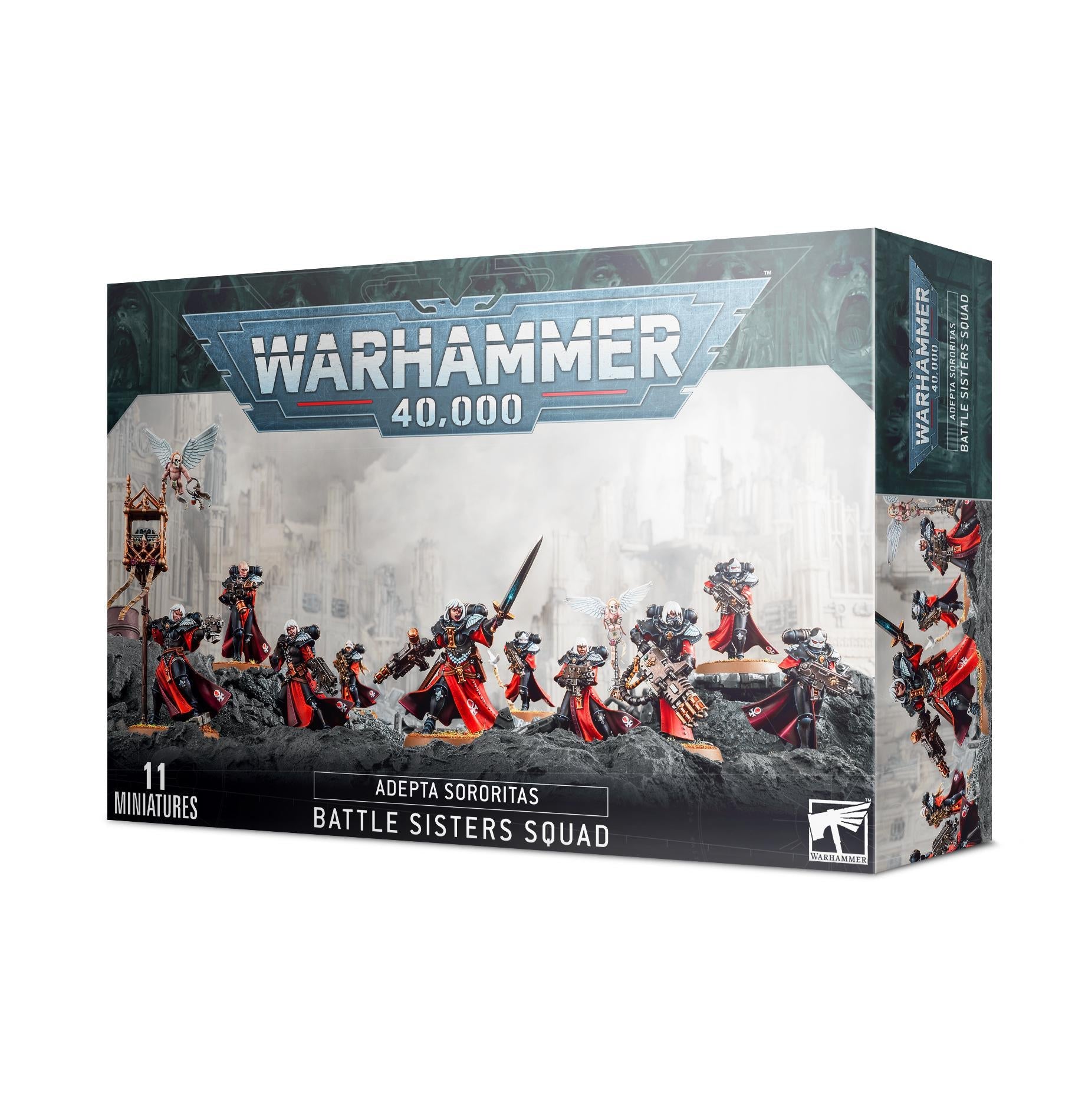 Warhammer 40,000 - Adepta Sororitas: Battle Sisters Squad - The Feisty Goblin Gamehouse -