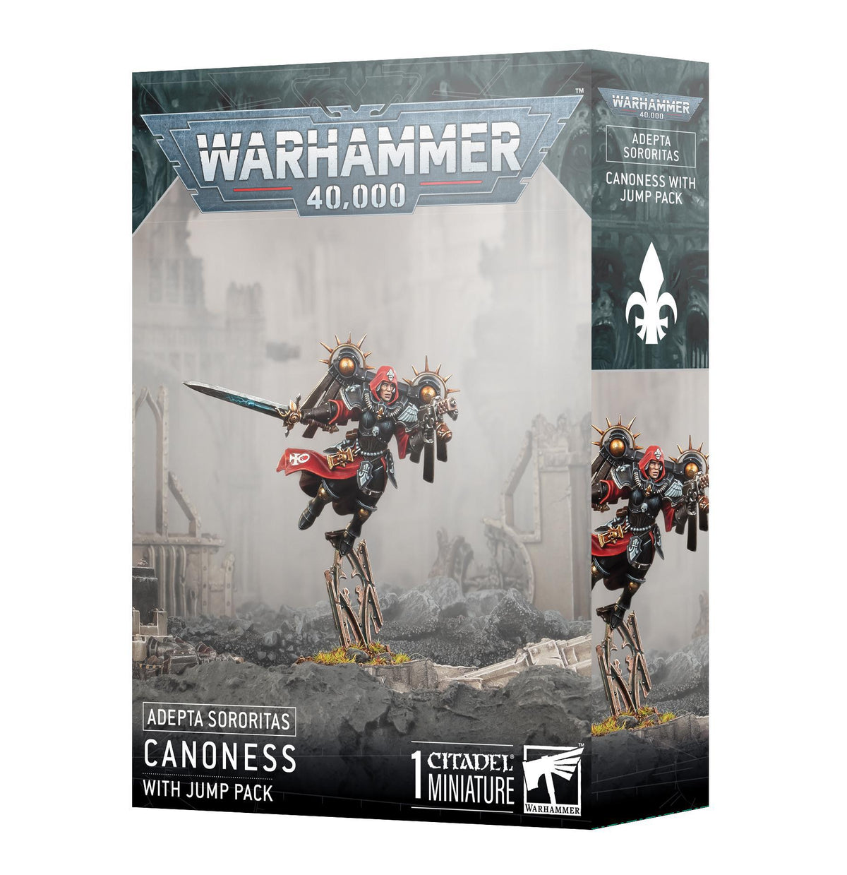 Warhammer 40,000 - Adepta Sororitas: Canoness with Jump Pack - The Feisty Goblin Gamehouse -