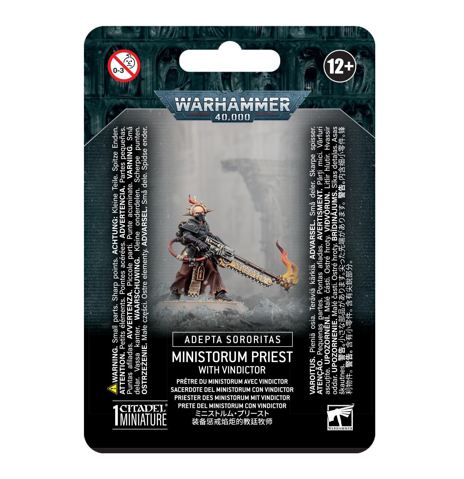 Warhammer 40,000 - Adepta Sororitas: Ministorum Priest - The Feisty Goblin Gamehouse -