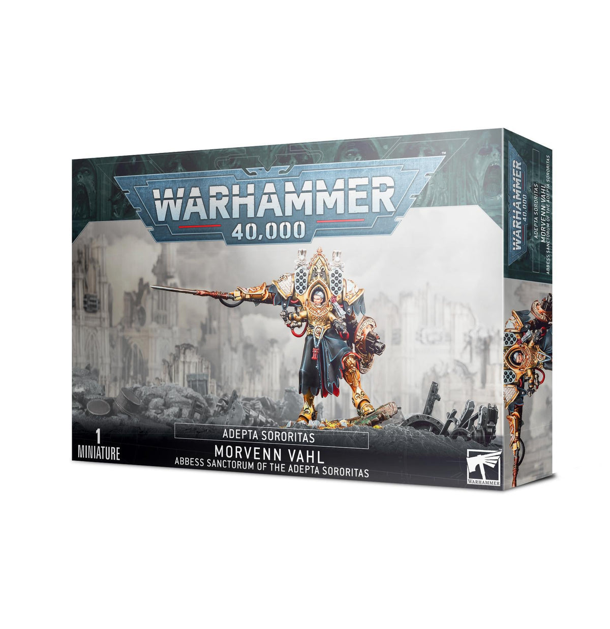 Warhammer 40,000 - Adepta Sororitas: Morvenn Vahl Abbess Sanctorum - The Feisty Goblin Gamehouse -
