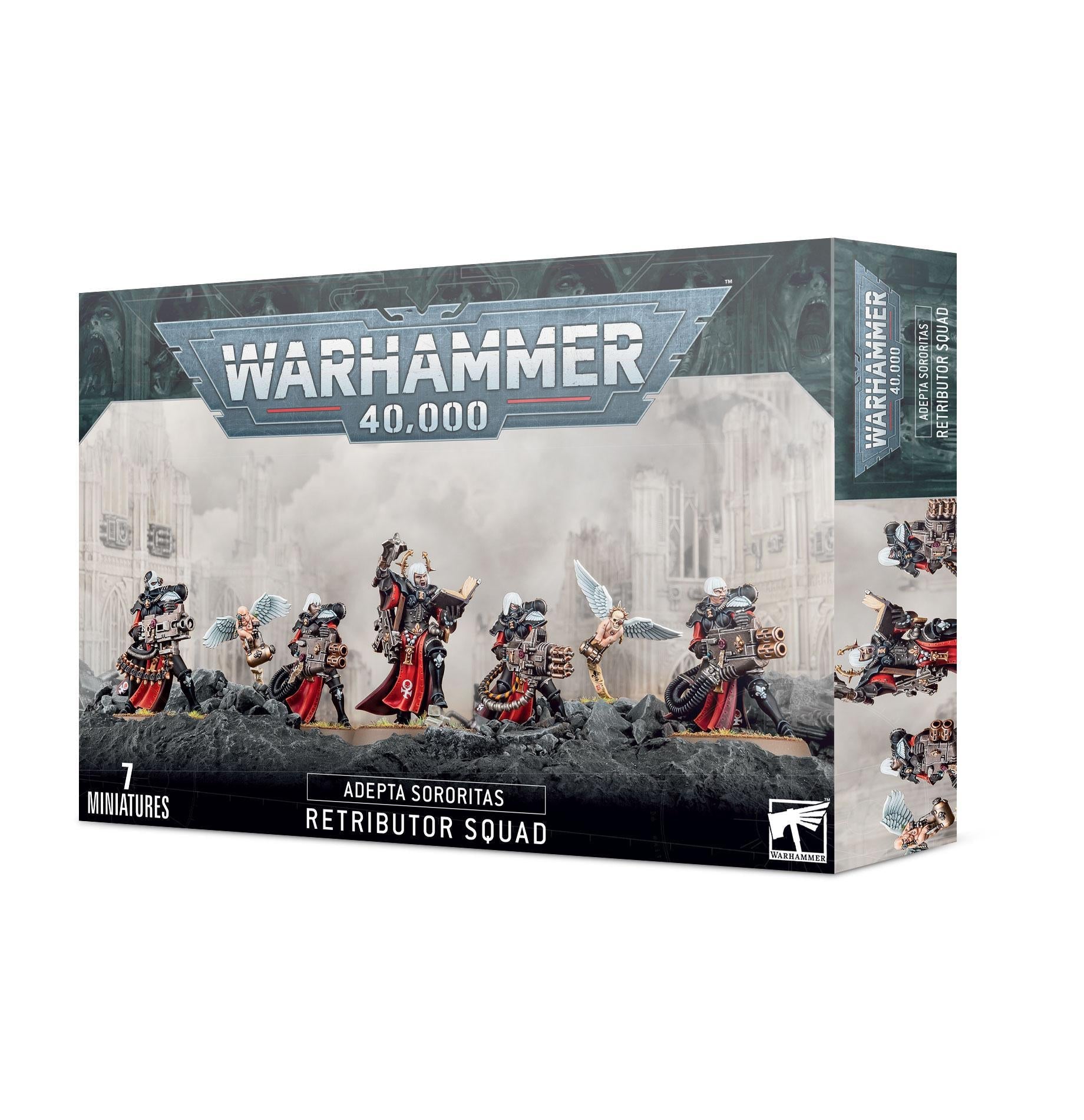 Warhammer 40,000 - Adepta Sororitas: Retributor Squad - The Feisty Goblin Gamehouse -