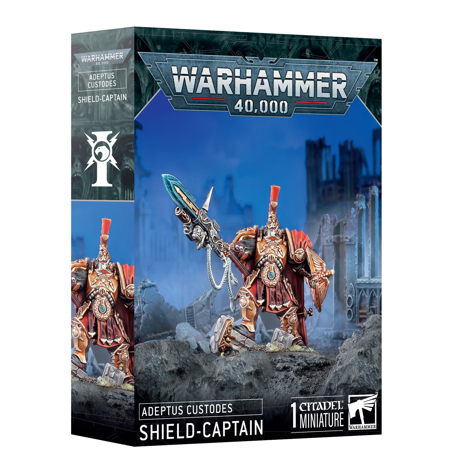 Warhammer 40,000 - Adeptus Custodes: Shield Captain - The Feisty Goblin Gamehouse -