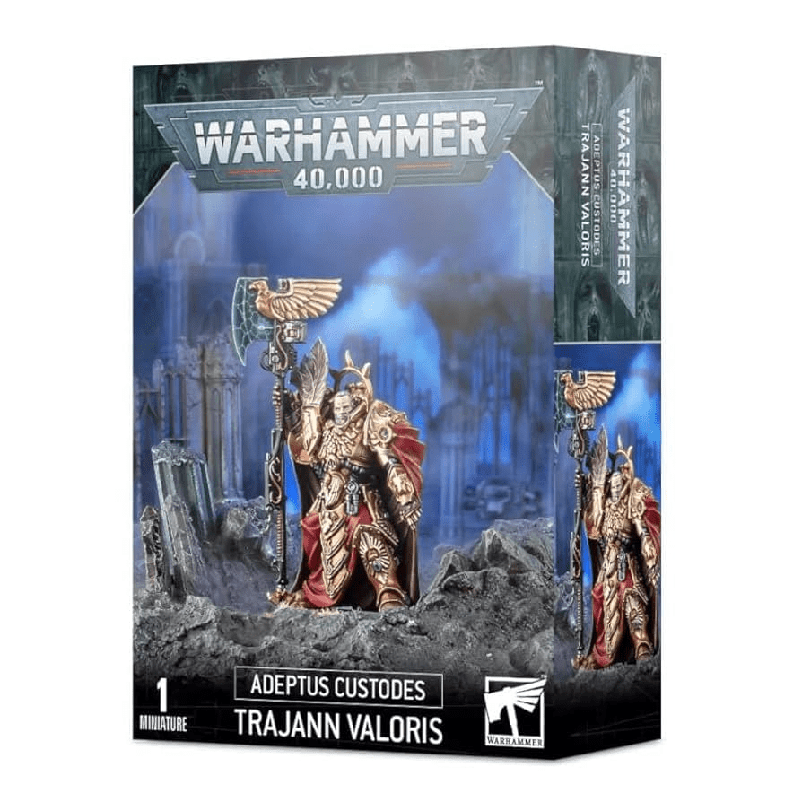 Warhammer 40,000 - Adeptus Custodes: Trajann Valoris - The Feisty Goblin Gamehouse -
