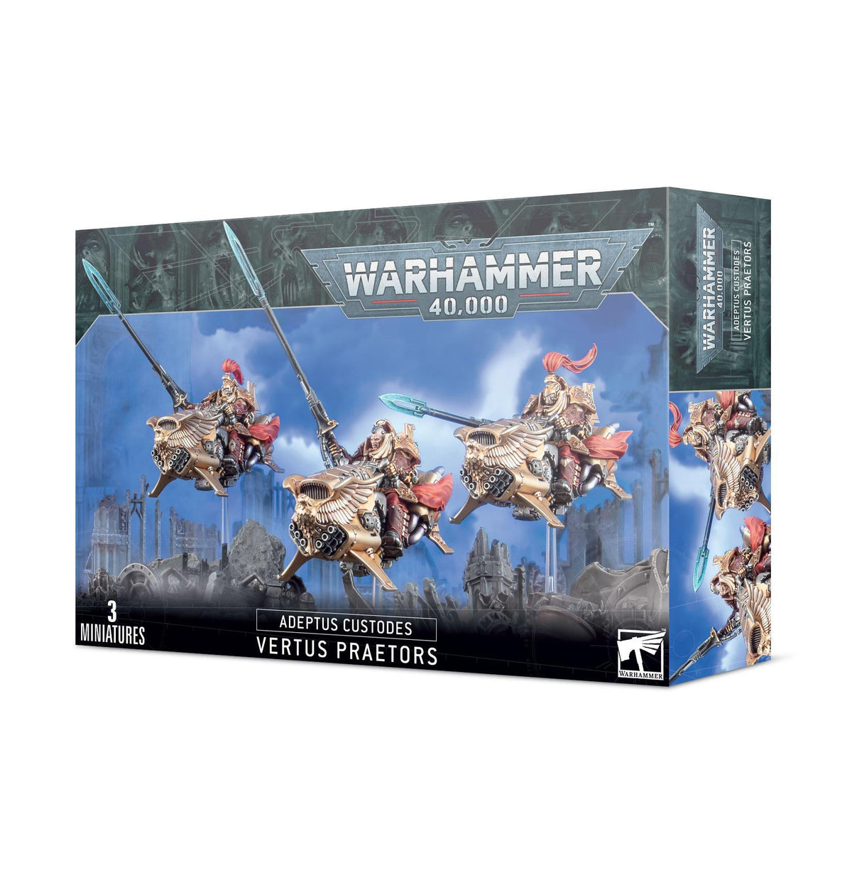 Warhammer 40,000 - Adeptus Custodes: Vertus Praetors - The Feisty Goblin Gamehouse -