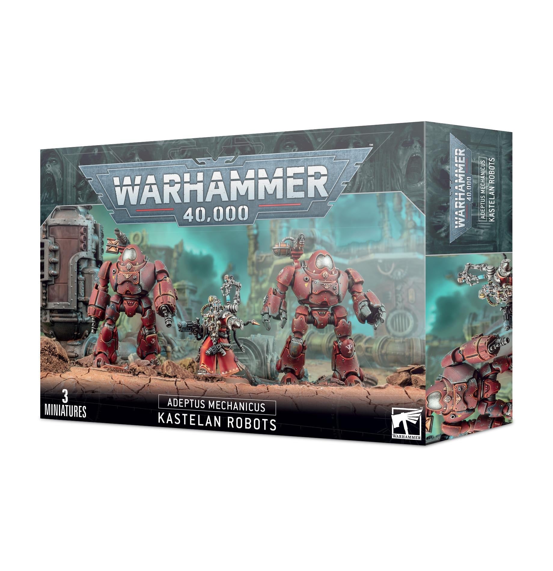 Warhammer 40,000 - Adeptus Mechanicus: Kastelan Robots - The Feisty Goblin Gamehouse -