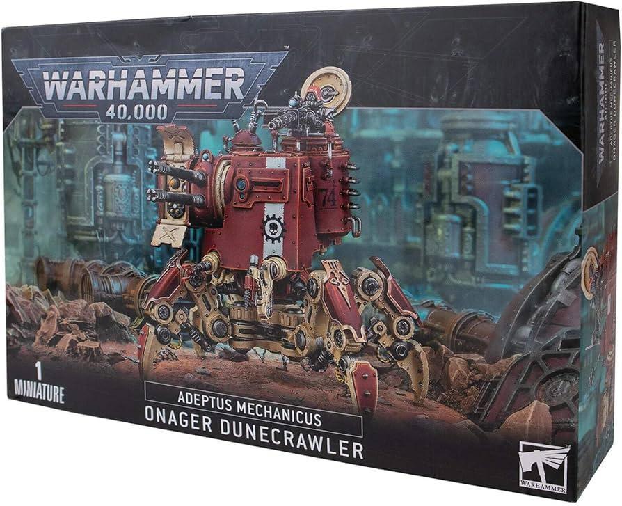 Warhammer 40,000 - Adeptus Mechanicus: Onager Dunecrawler - The Feisty Goblin Gamehouse -