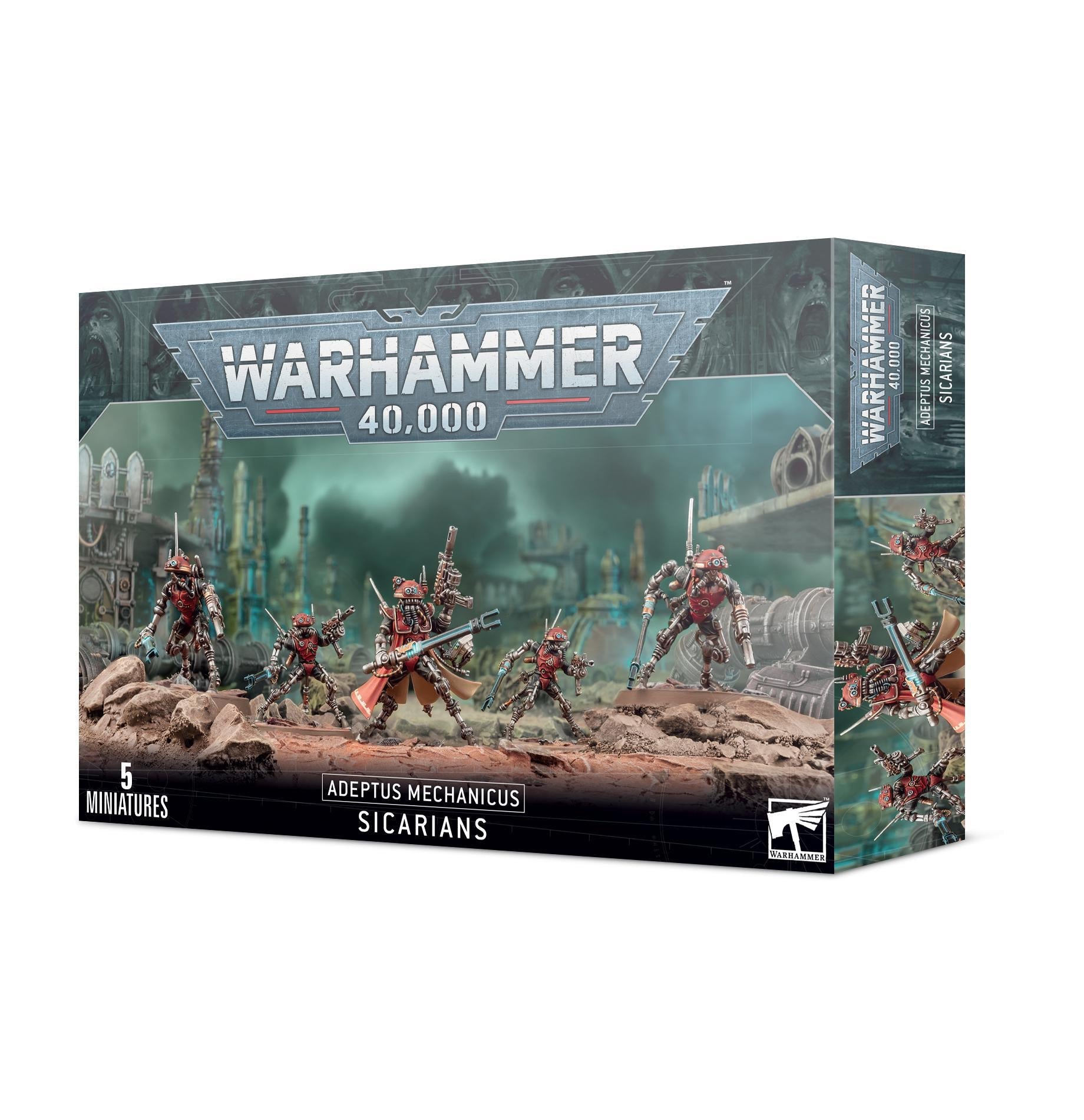 Warhammer 40,000 - Adeptus Mechanicus: Sicarians - The Feisty Goblin Gamehouse -