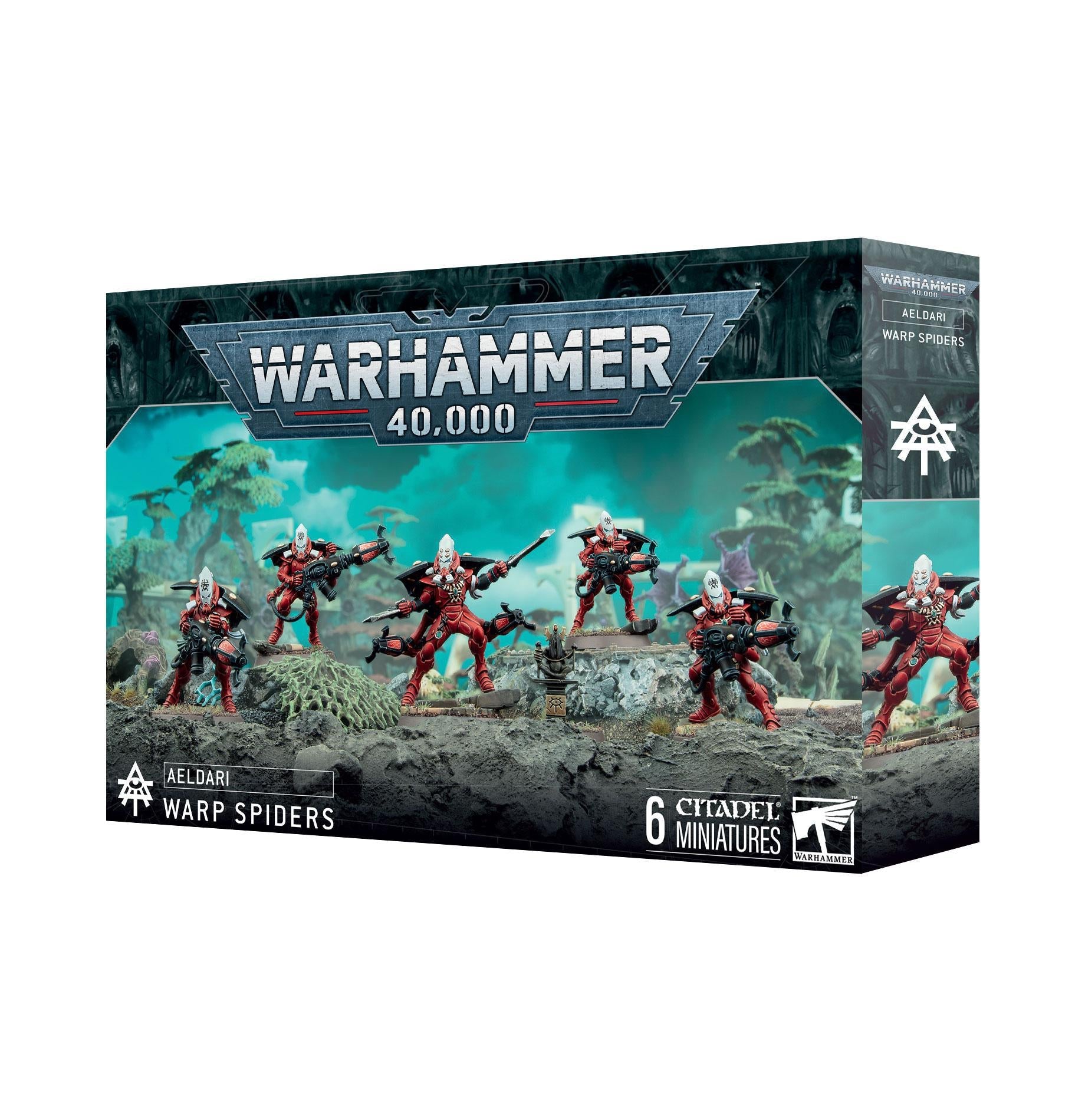 Warhammer 40,000 - Aeldari: Warp Spiders - The Feisty Goblin Gamehouse -