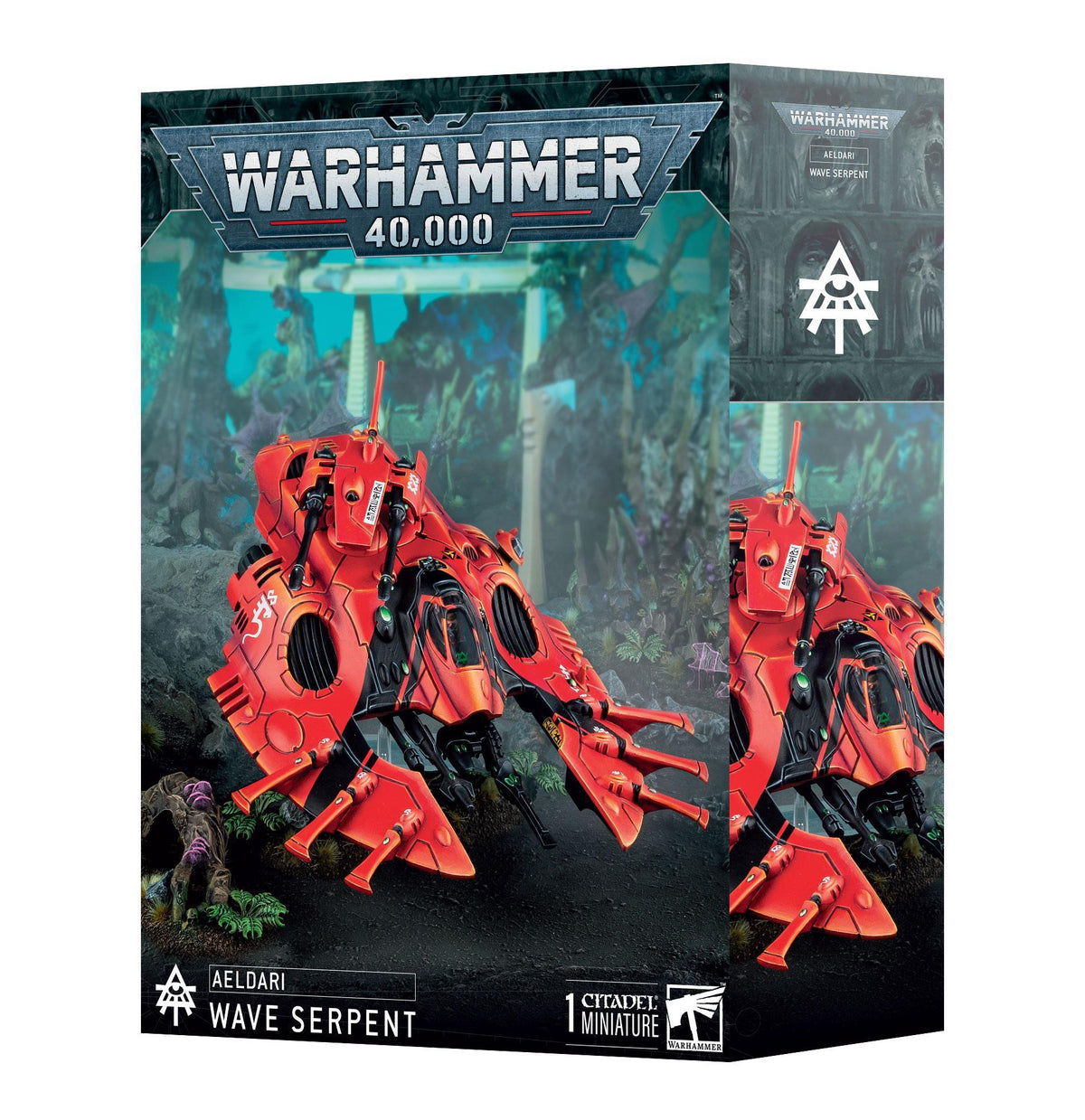 Warhammer 40,000 - Aeldari: Wave Serpant - The Feisty Goblin Gamehouse -