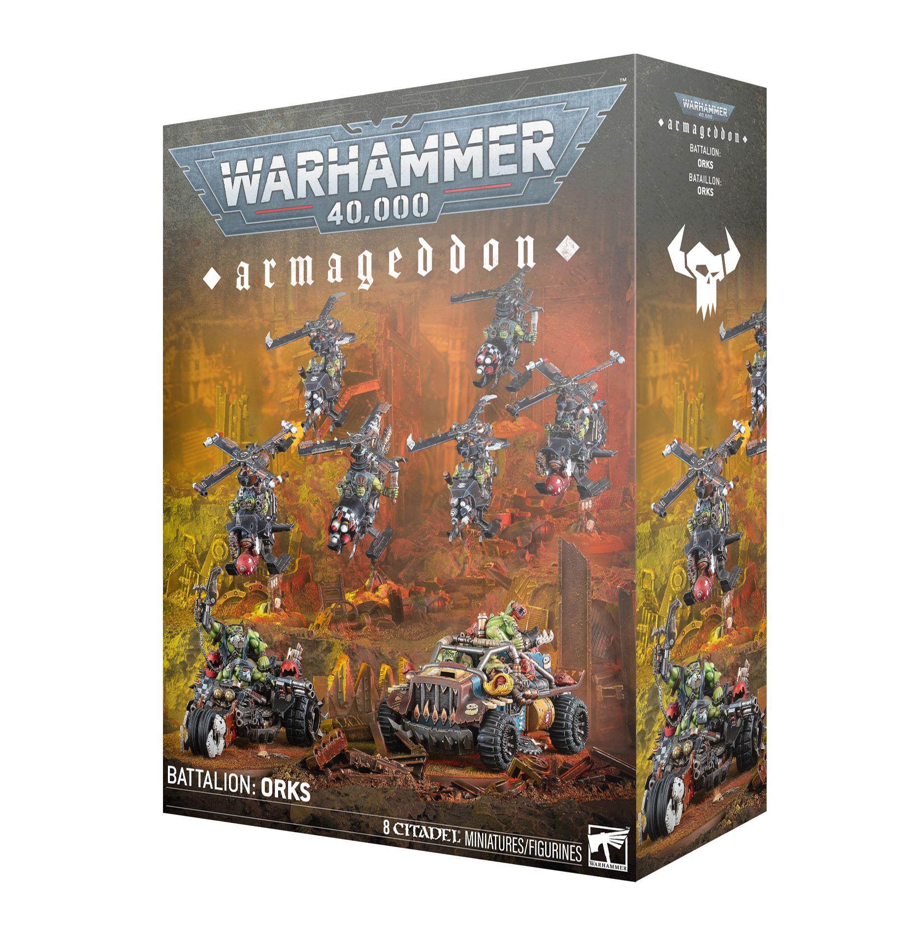 Warhammer 40,000 - Armageddon Battalion: Orks - The Feisty Goblin Gamehouse -