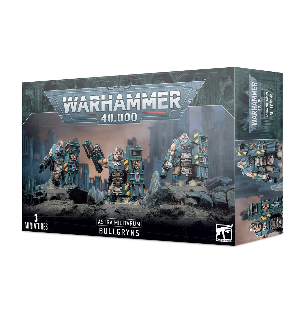 Warhammer 40,000 - Astra Militarum: Bullgryns - The Feisty Goblin Gamehouse -
