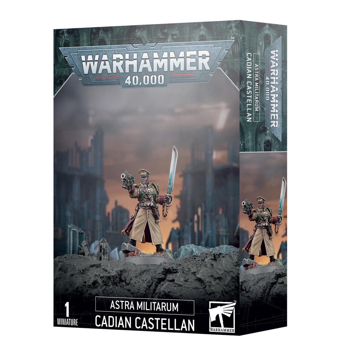 Warhammer 40,000 - Astra Militarum: Cadian Castellan - The Feisty Goblin Gamehouse -