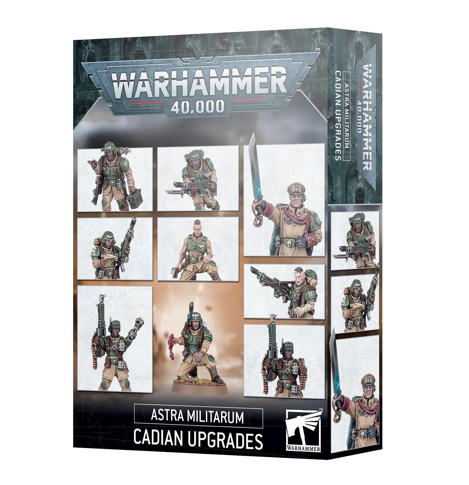 Warhammer 40,000 - Astra Militarum: Cadian Upgrades - The Feisty Goblin Gamehouse -