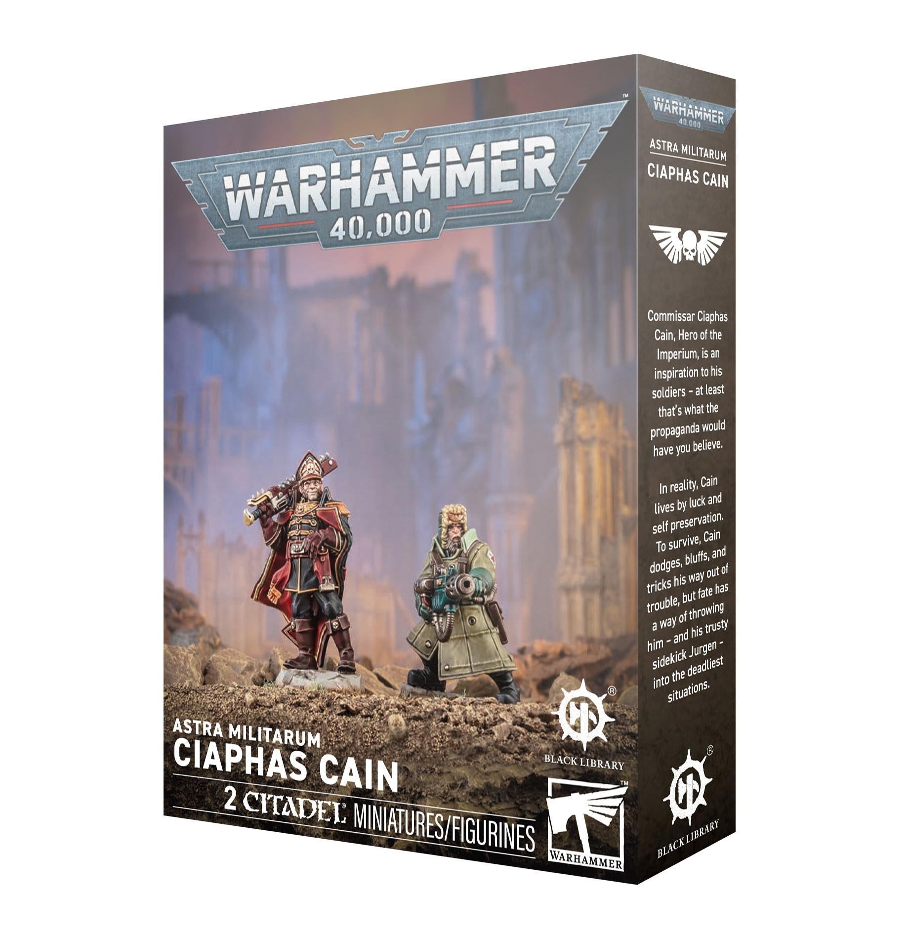 Warhammer 40,000 - Astra Militarum: Ciaphas Cain - The Feisty Goblin Gamehouse -
