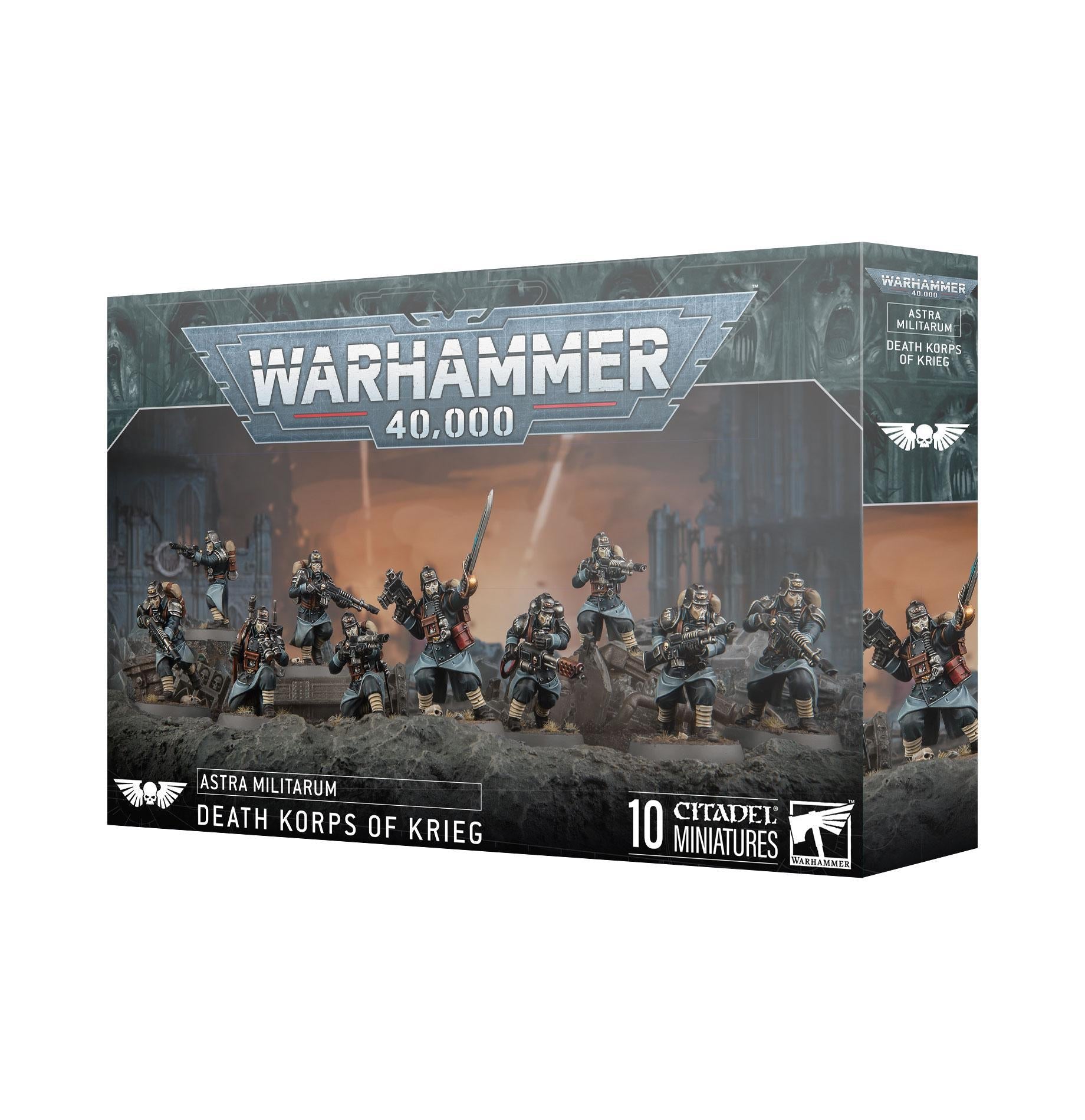 Warhammer 40,000 - Astra Militarum: Death Korps of Krieg - The Feisty Goblin Gamehouse -