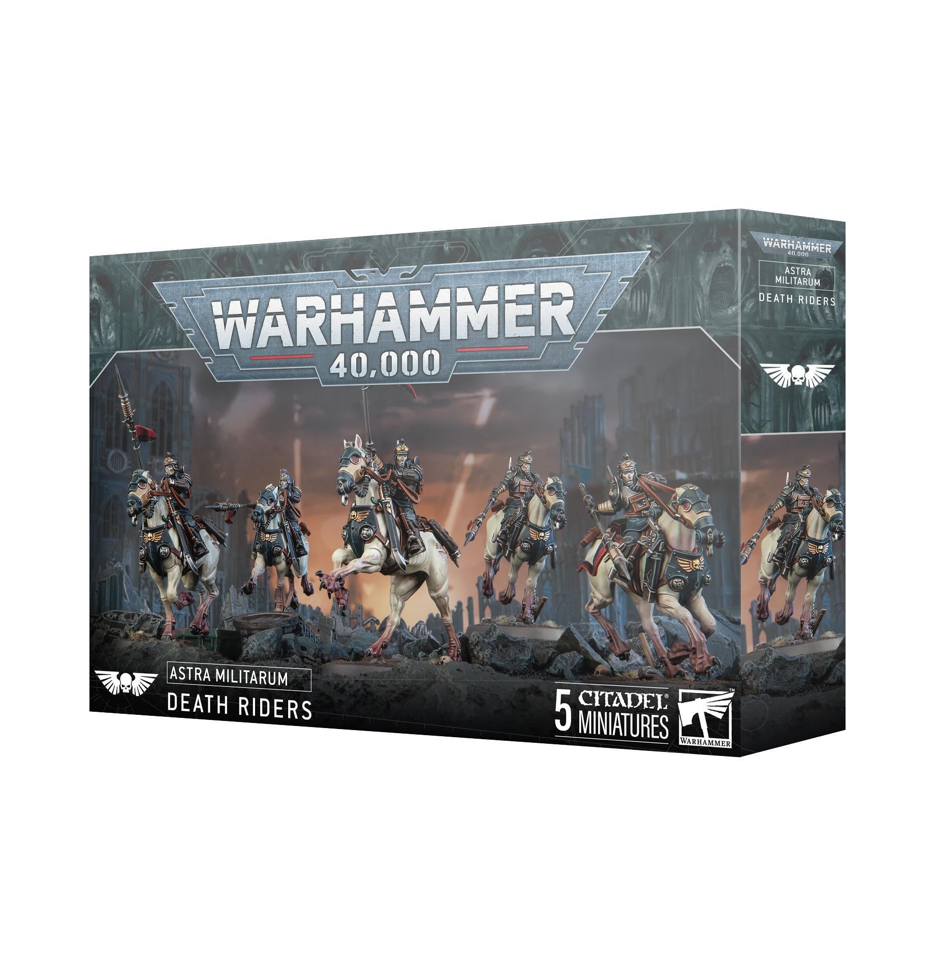 Warhammer 40,000 - Astra Militarum: Death Riders - The Feisty Goblin Gamehouse -