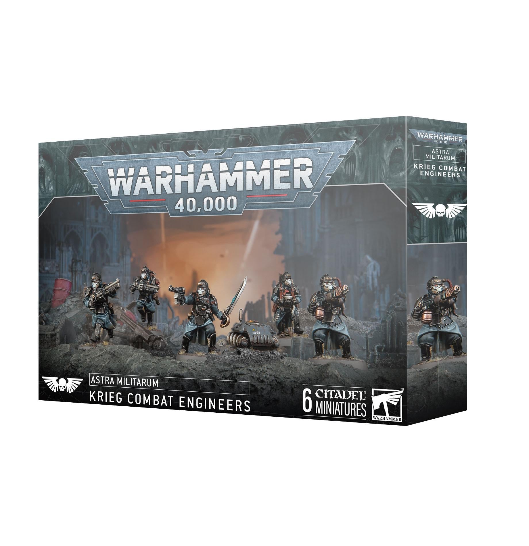 Warhammer 40,000 - Astra Militarum: Krieg Combat Engineers - The Feisty Goblin Gamehouse -