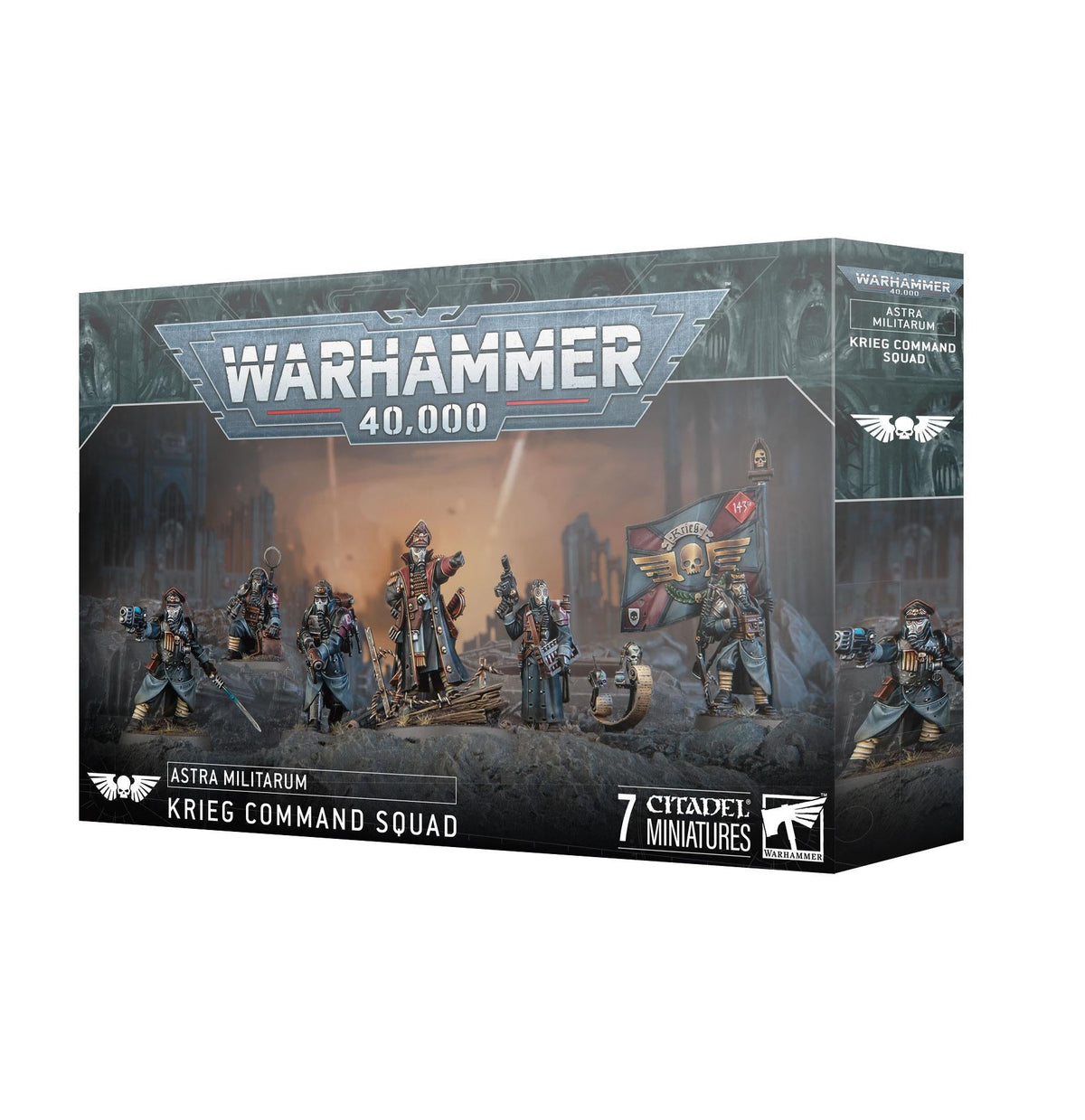 Warhammer 40,000 - Astra Militarum: Krieg Command Squad - The Feisty Goblin Gamehouse -