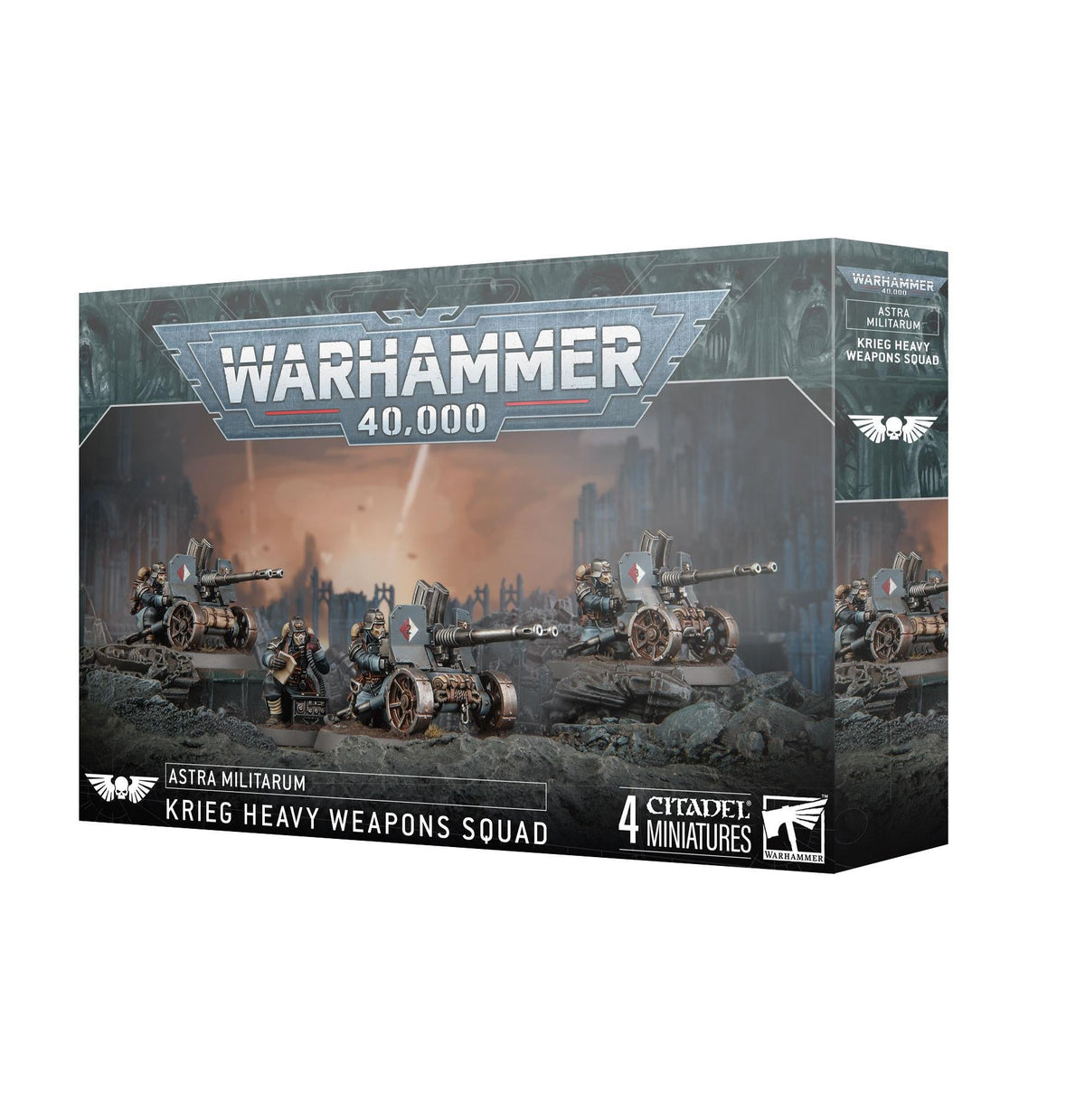 Warhammer 40,000 - Astra Militarum: Krieg Heavy Weapons Squad - The Feisty Goblin Gamehouse -