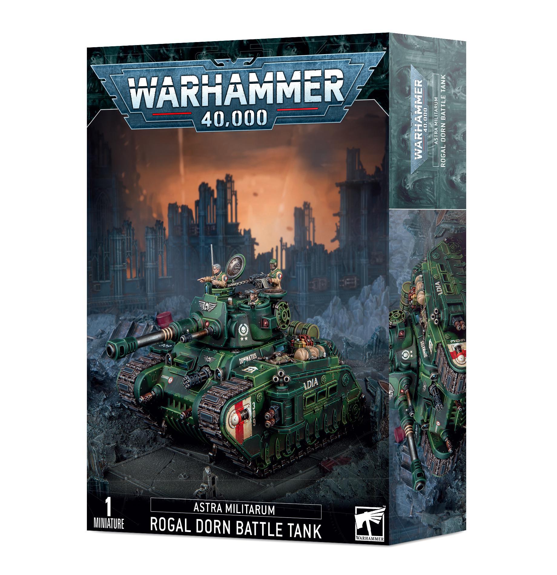 Warhammer 40,000 - Astra Militarum: Rogal Dorn Battle Tank - The Feisty Goblin Gamehouse -