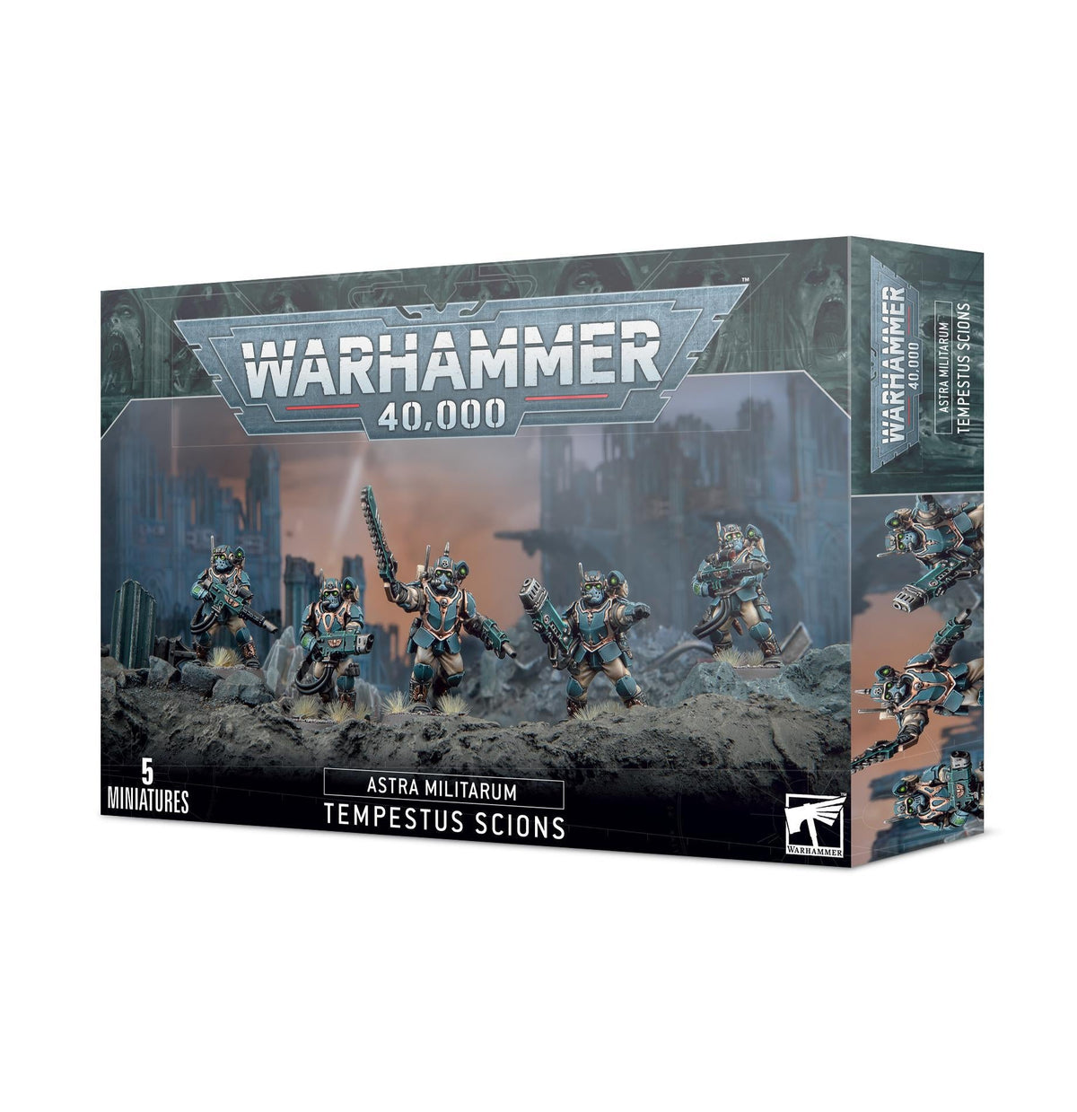 Warhammer 40,000 - Astra Militarum: Tempestus Scions - The Feisty Goblin Gamehouse -