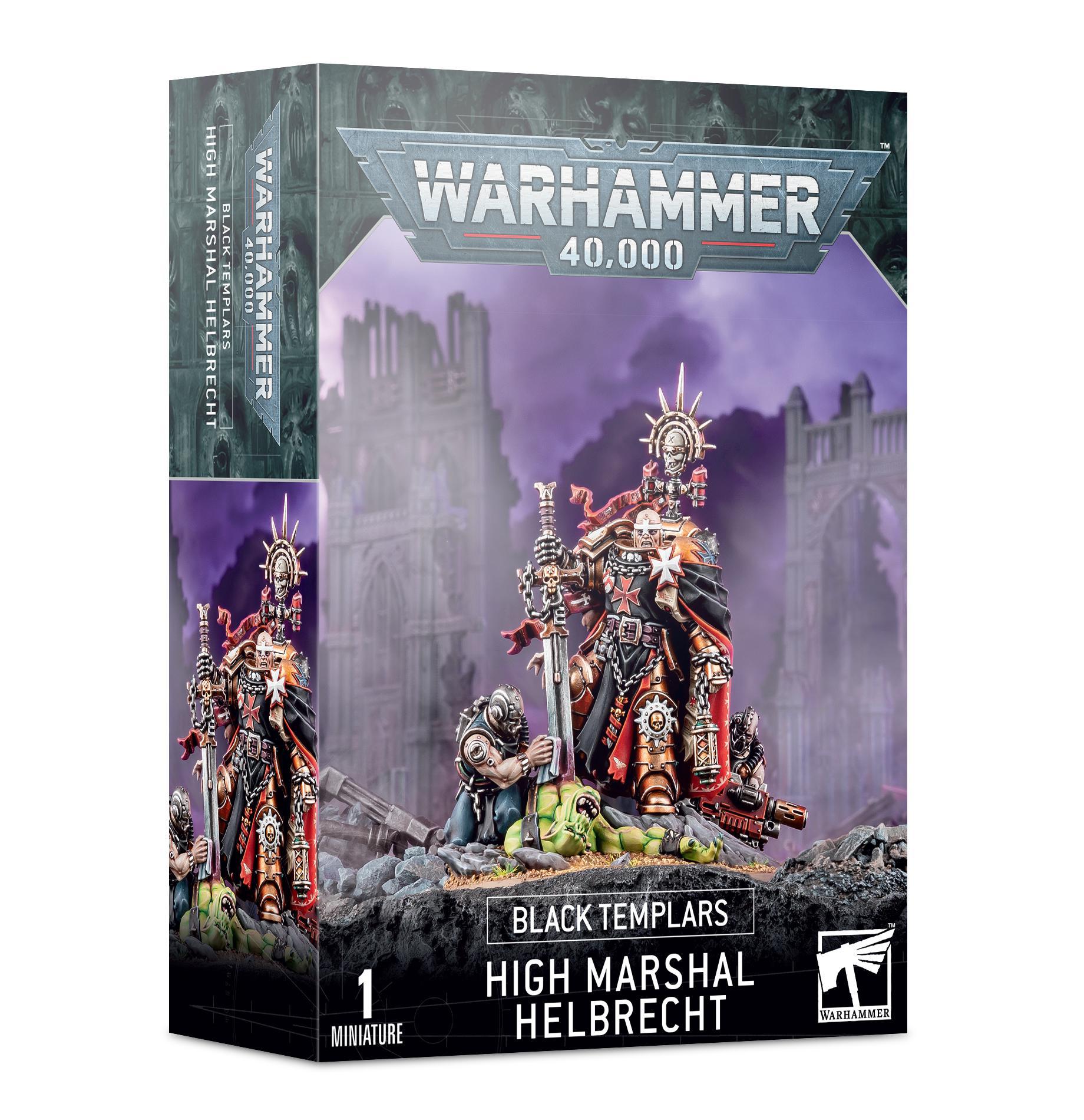 Warhammer 40,000 - Black Templars: High Marshal Helbrecht - The Feisty Goblin Gamehouse -