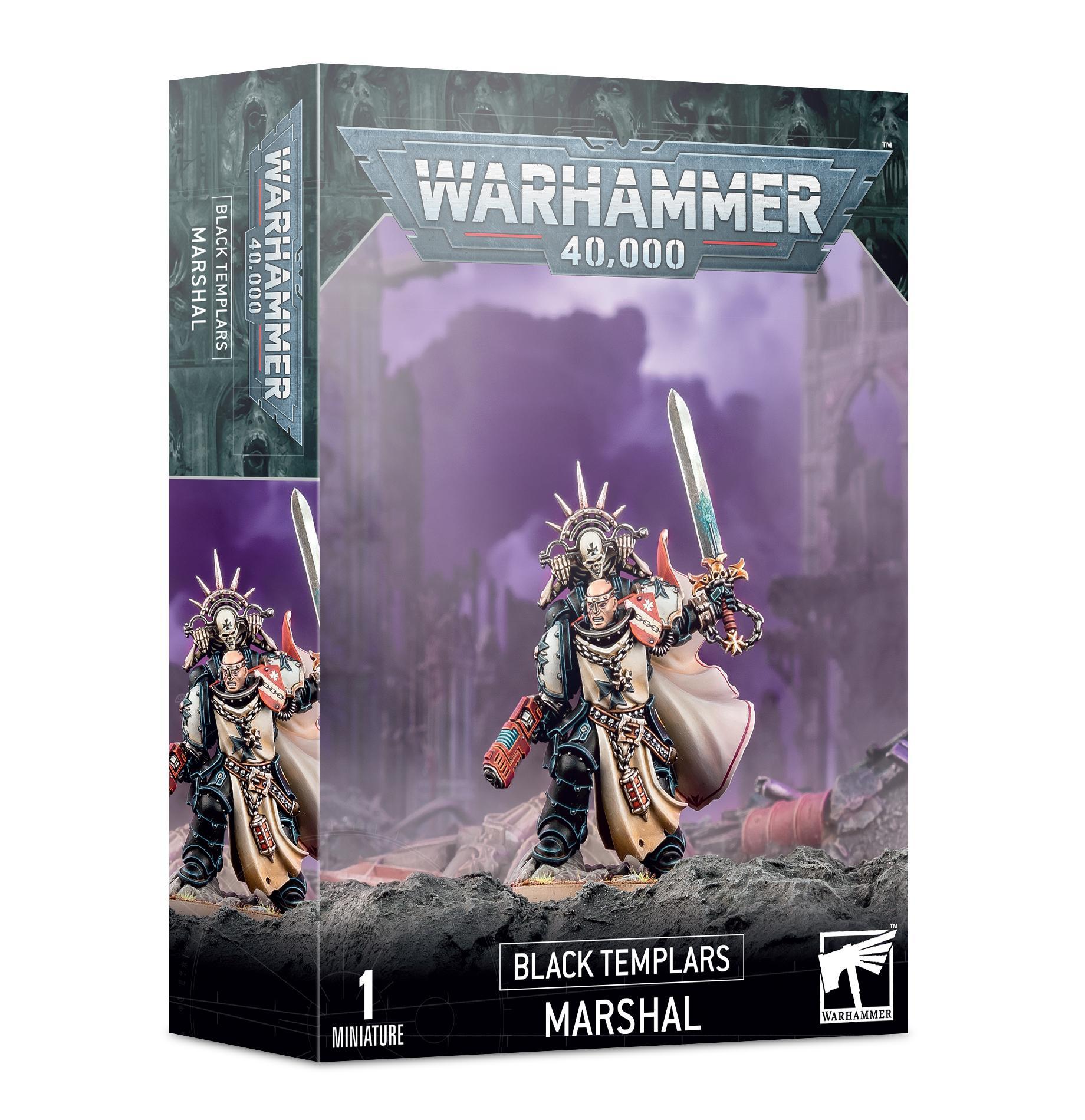 Warhammer 40,000 - Black Templars: Marshal - The Feisty Goblin Gamehouse -