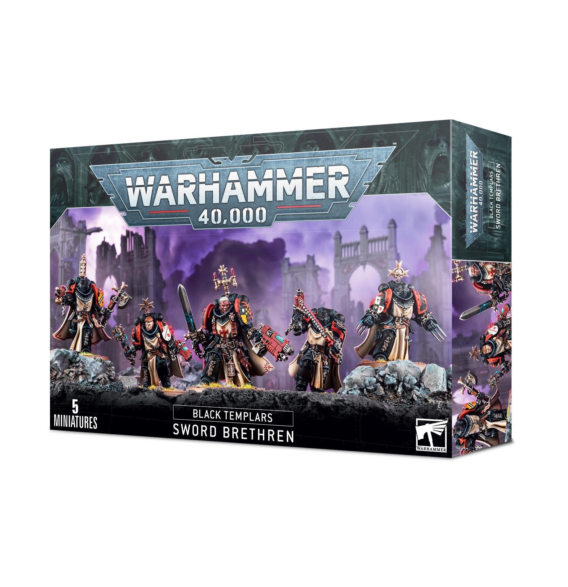 Warhammer 40,000 - Black Templars: Sword Brethern - The Feisty Goblin Gamehouse -