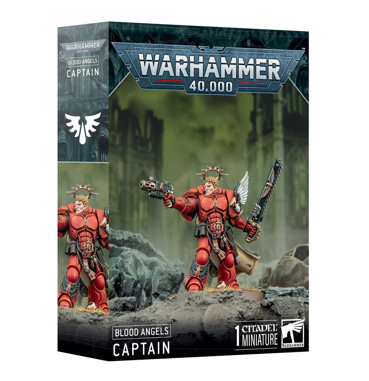 Warhammer 40,000 - Blood Angels: Captain - The Feisty Goblin Gamehouse -