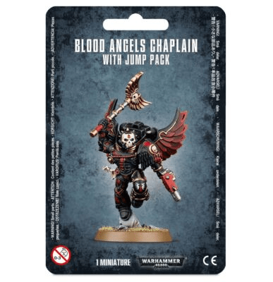 Warhammer 40,000 - Blood Angels: Chaplain With Jump Pack - The Feisty Goblin Gamehouse -