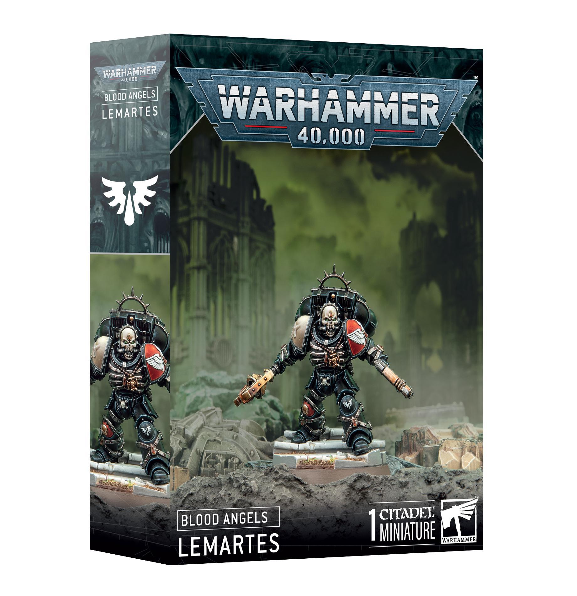 Warhammer 40,000 - Blood Angels: Lemartes - The Feisty Goblin Gamehouse -