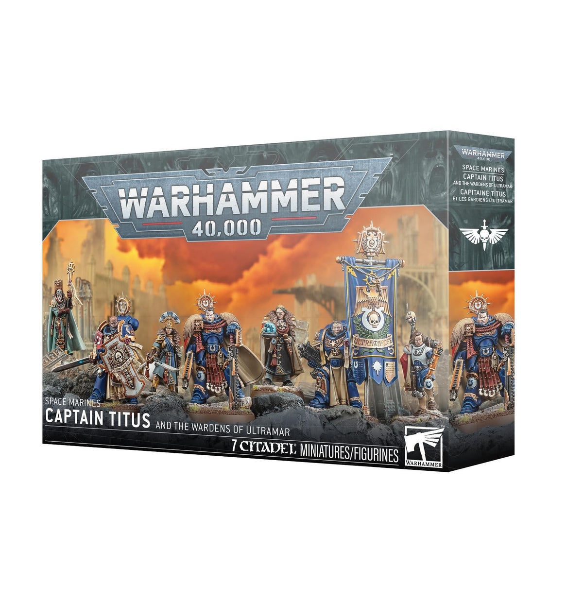 Warhammer 40,000 - Captain Titus & The Wardens Of Ultramar - The Feisty Goblin Gamehouse -