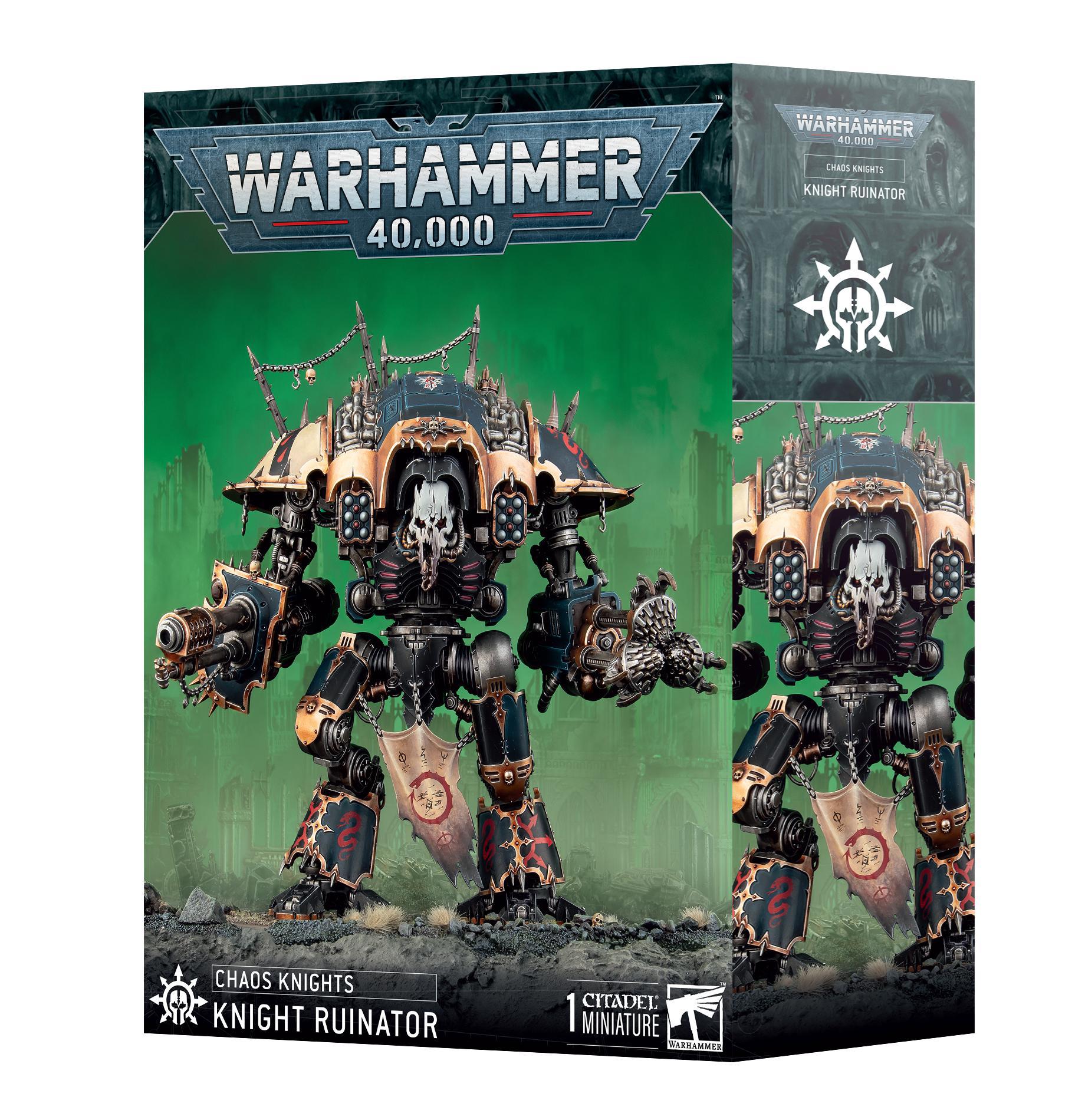 Warhammer 40,000 - Chaos Knights: Chaos Knight Ruinator - The Feisty Goblin Gamehouse -