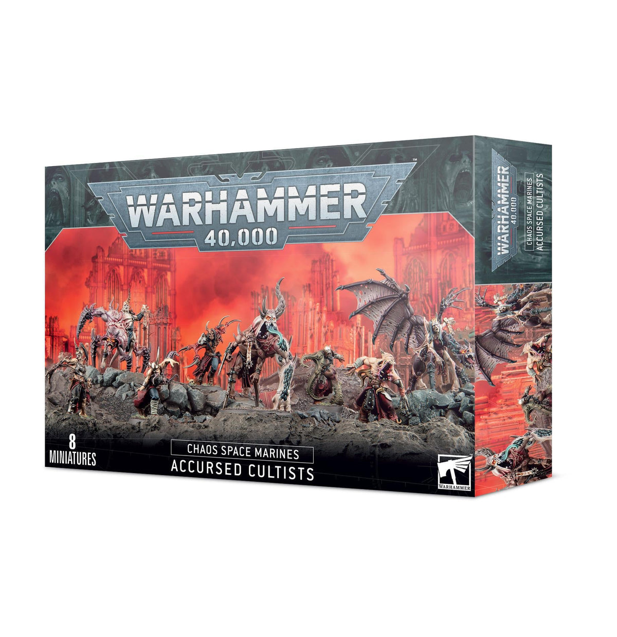 Warhammer 40,000 - Chaos Space Marine: Accursed Cultists - The Feisty Goblin Gamehouse -