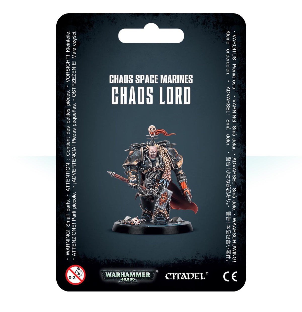 Warhammer 40,000 - Chaos Space Marine: Chaos Lord in Terminator Armour - The Feisty Goblin Gamehouse -