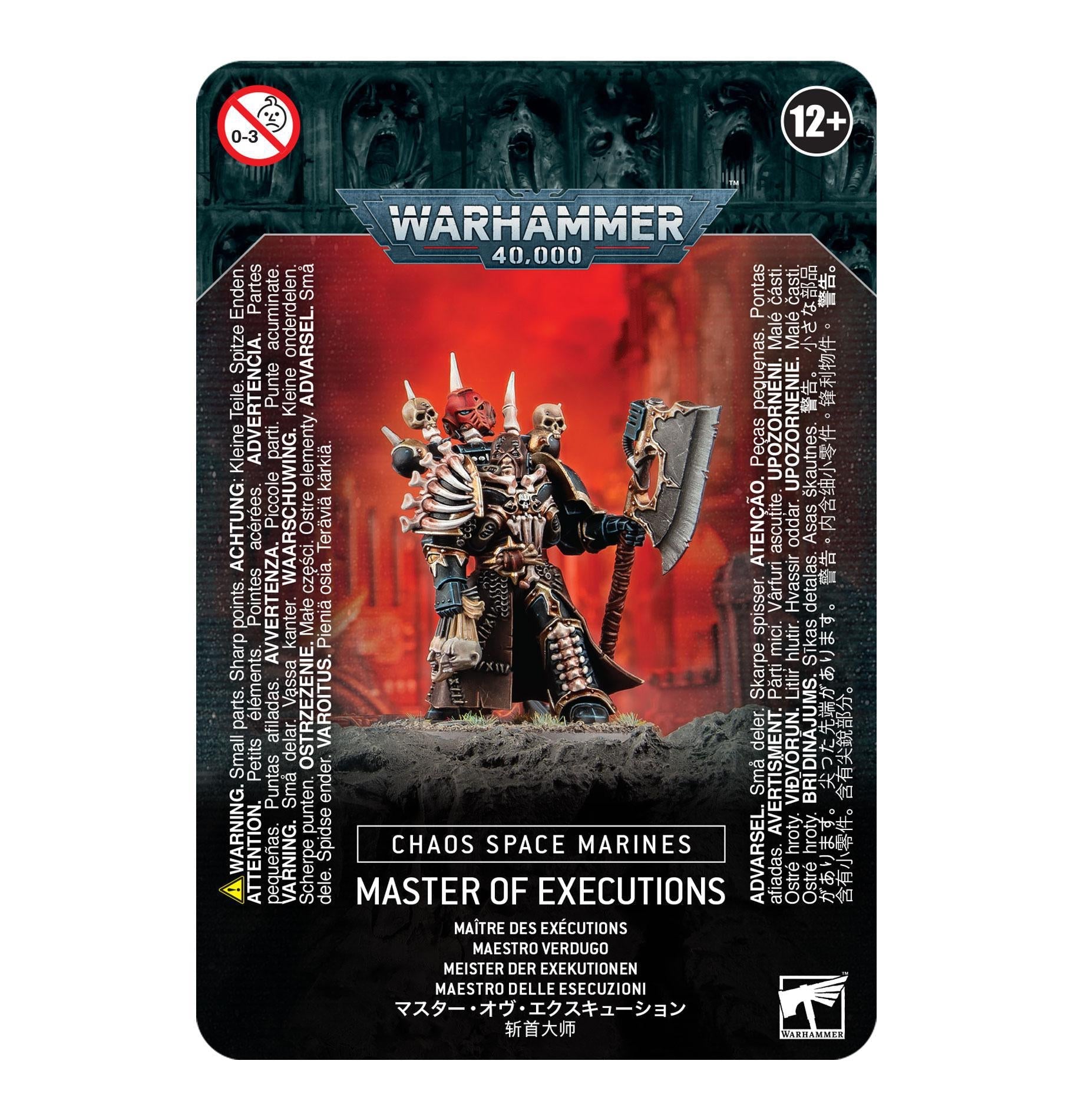 Warhammer 40,000 - Chaos Space Marine: Master of Executions - The Feisty Goblin Gamehouse -