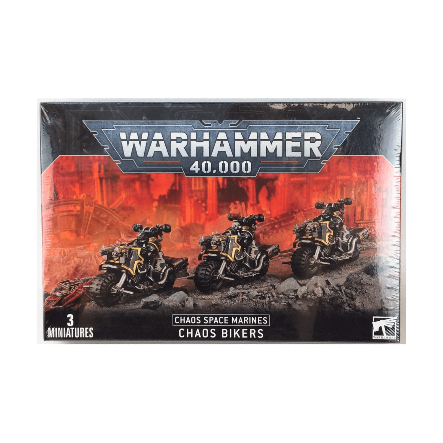 Warhammer 40,000 - Chaos Space Marines: Chaos Bikers - The Feisty Goblin Gamehouse -
