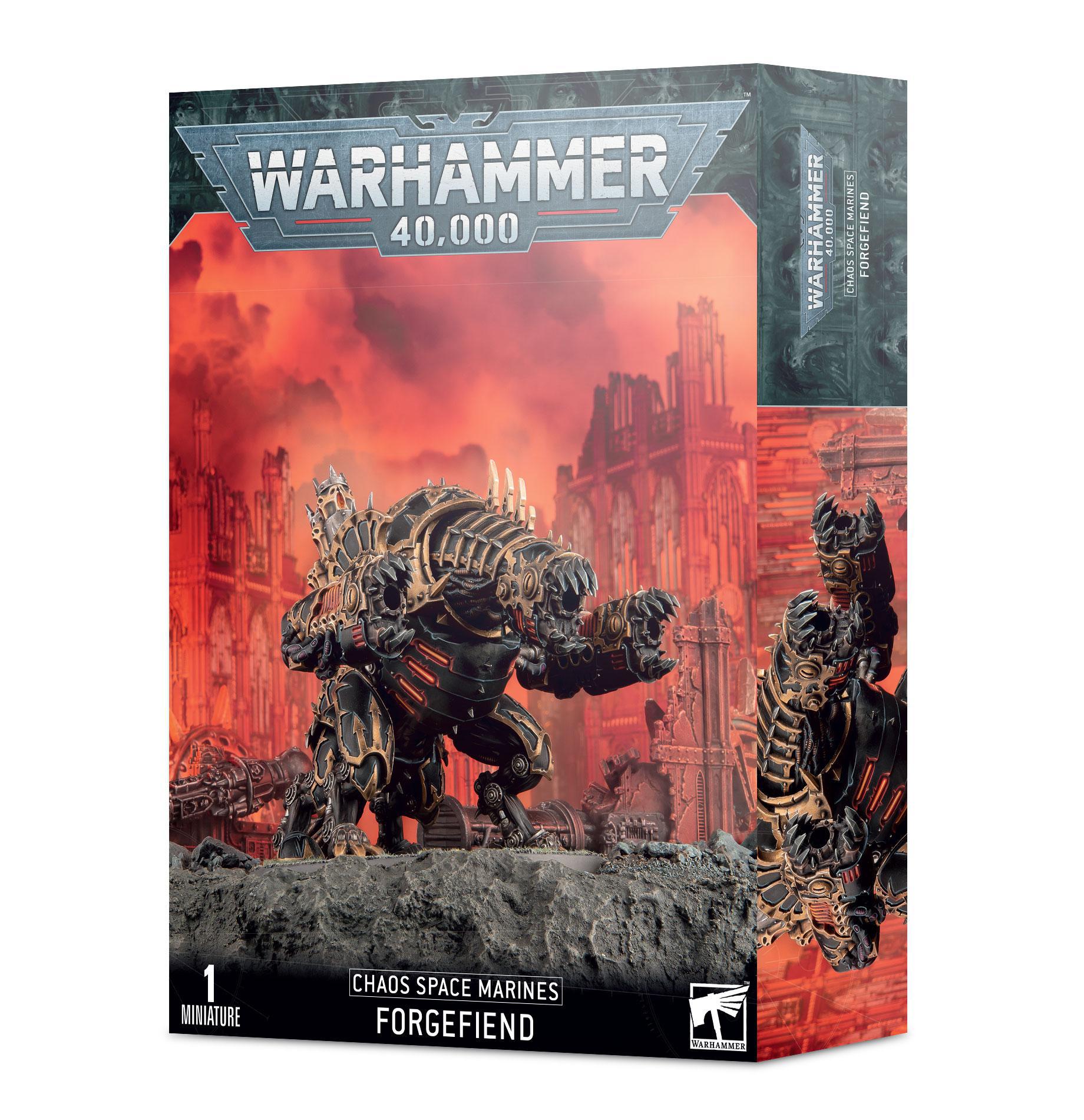 Warhammer 40,000 - Chaos Space Marines: Forgefiend - The Feisty Goblin Gamehouse -