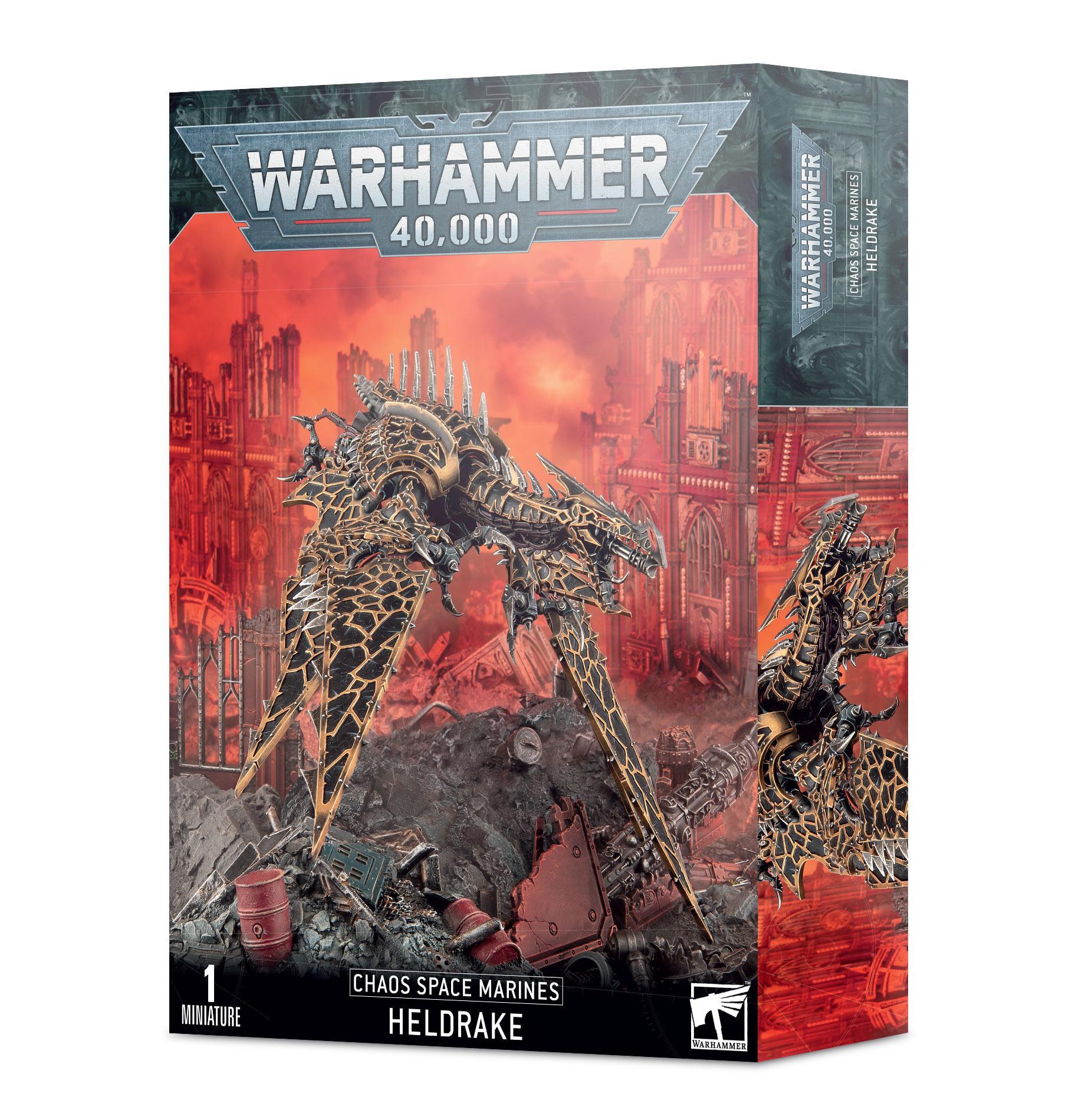 Warhammer 40,000 - Chaos Space Marines: Heldrake - The Feisty Goblin Gamehouse -